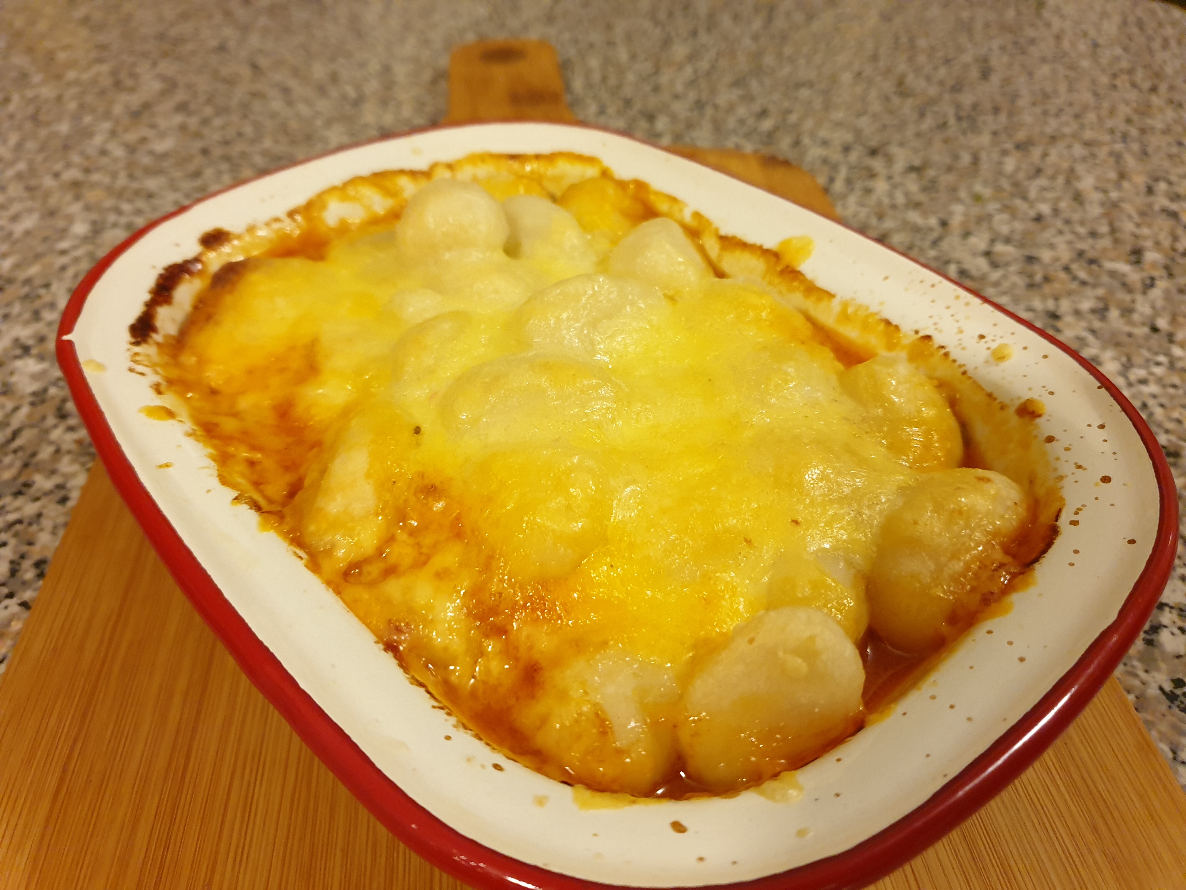 Speedy Mince Gnocchi Bake