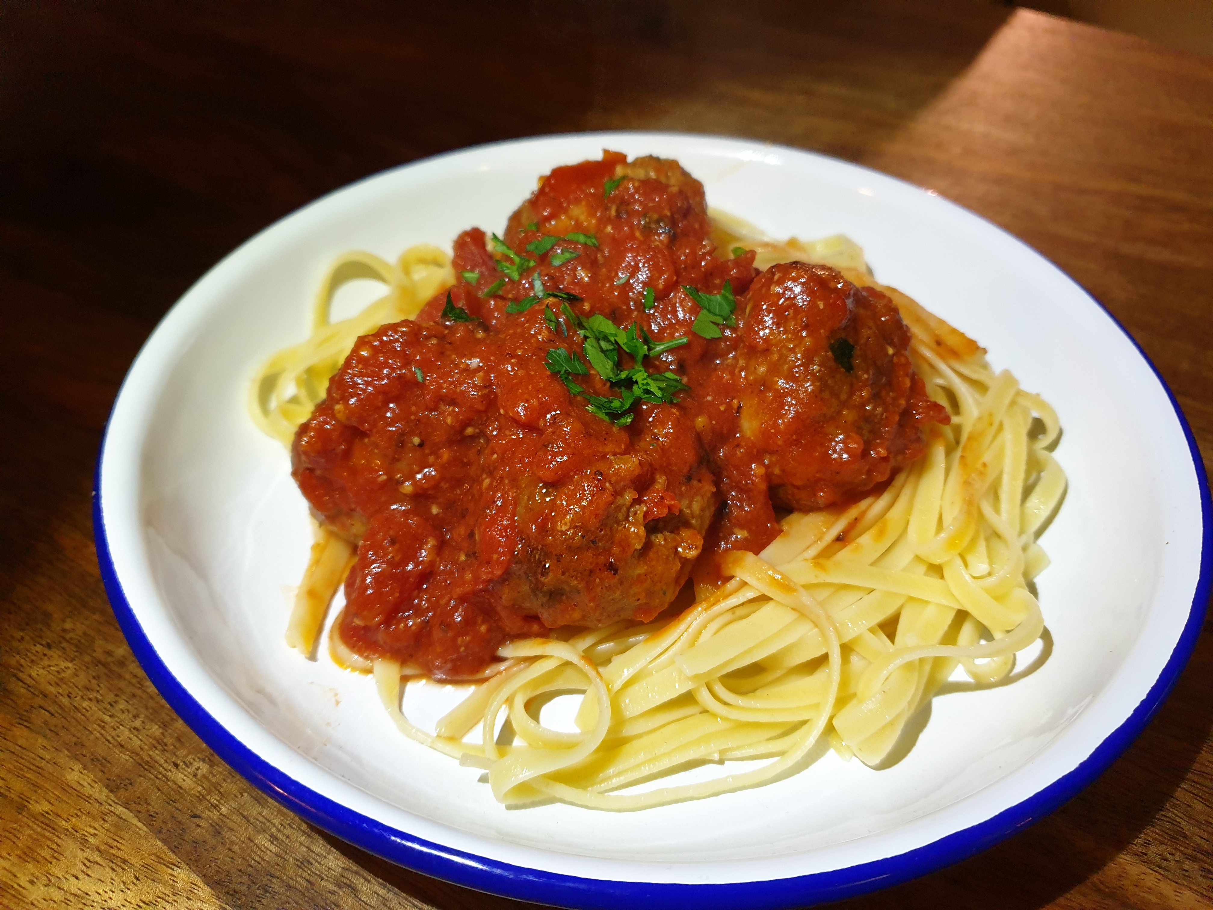 Tasty Meatballs and Spaghetti