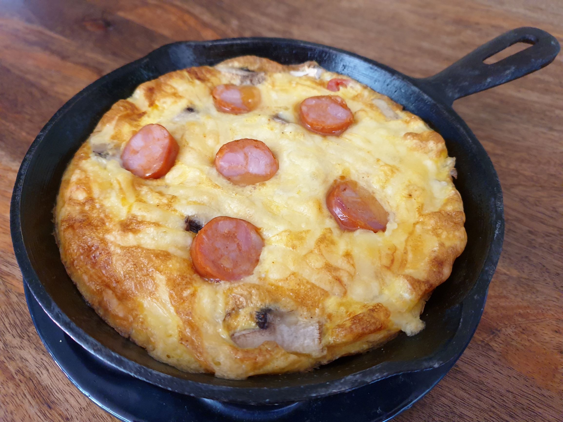 Pizza Omelette – High Protein, Low Carb