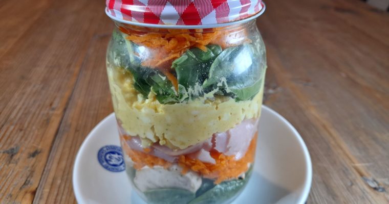 Salad Lunch Jar to Go