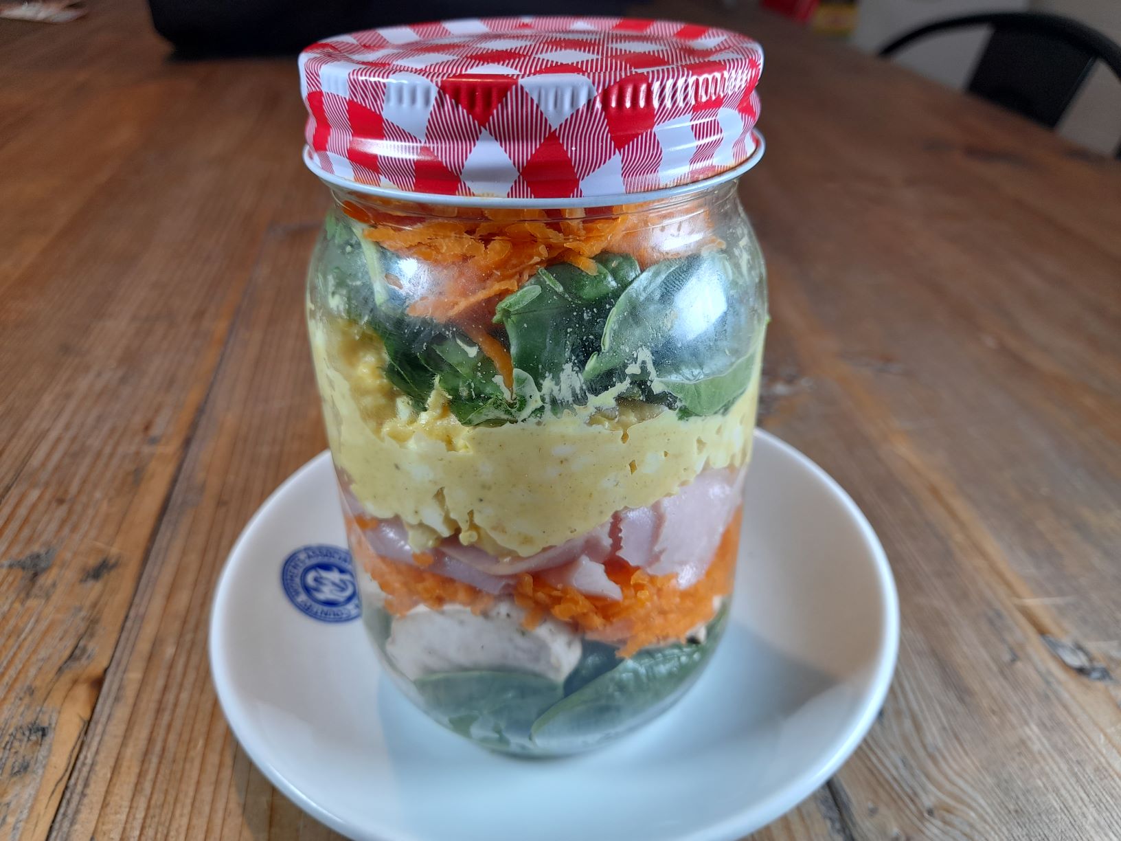 Salad Lunch Jar to Go