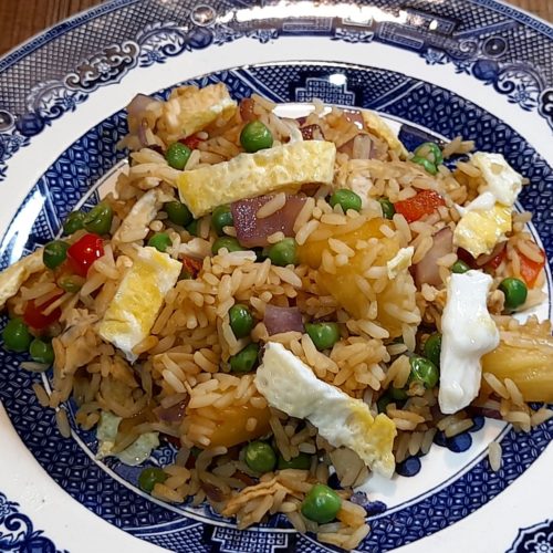 Pineapple Chicken Fried Rice